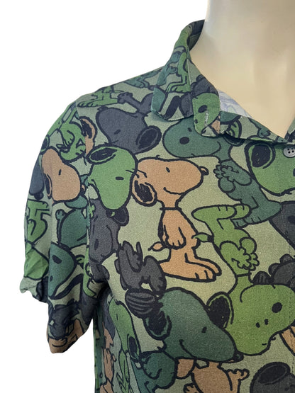 PEANUTS GREEN SNOOPY SHIRT | 16