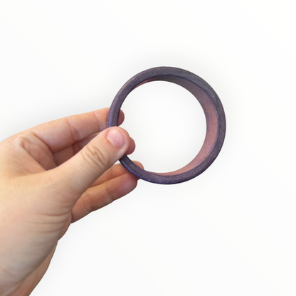 RIVETING PURPLE BANGLE