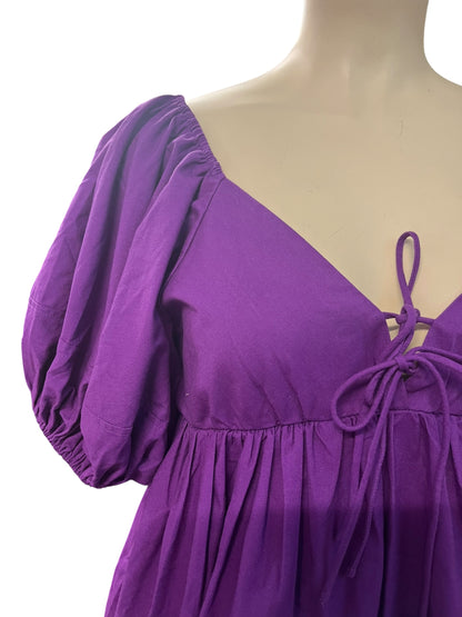 ORANGE SHERBET PURPLE DRESS | 18