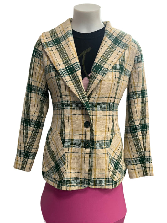 TARTAN BLAZER SZ 12