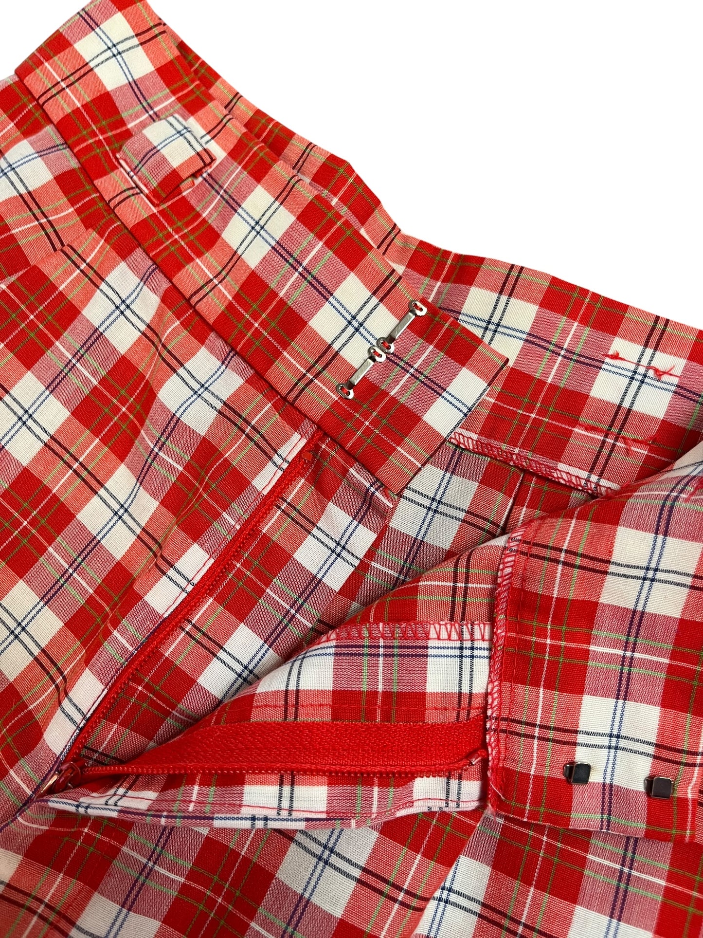GARLAND ORANGE TARTAN 70S SUIT | 4/6