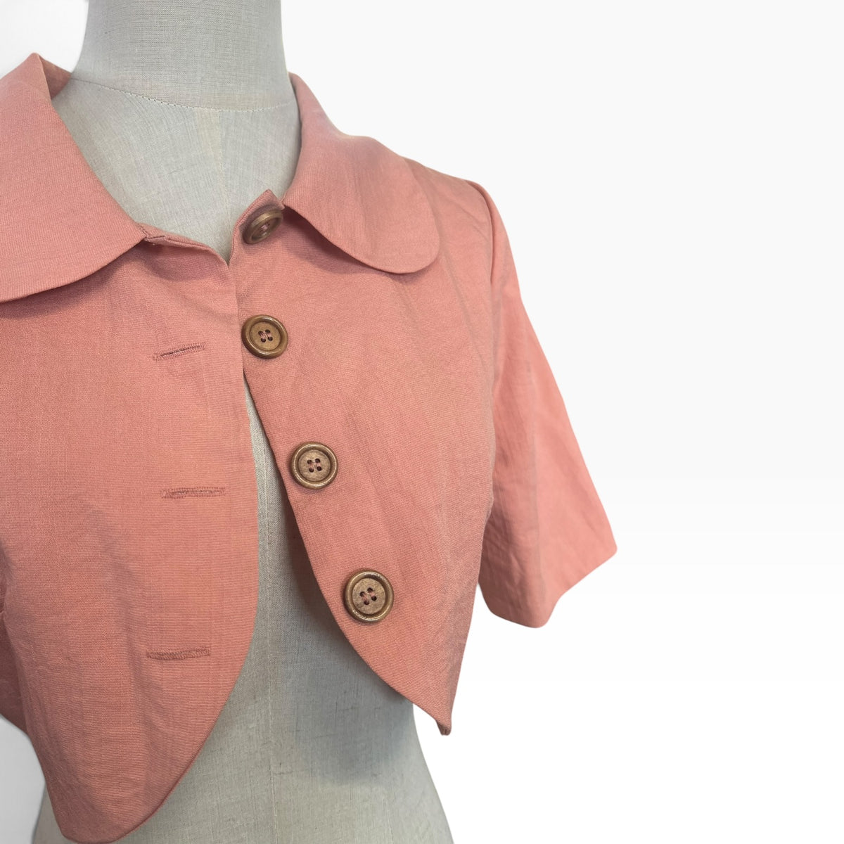 KITTEN DAMOUR CAMEO CROP JACKET | 10