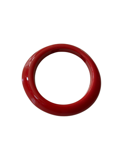 RED OVAL BANGLE