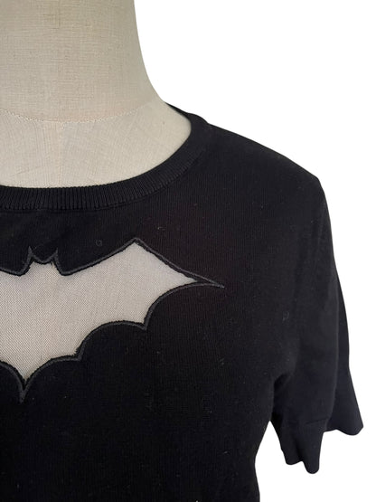 HELLBUNNY BLACK BAT TOP | 20