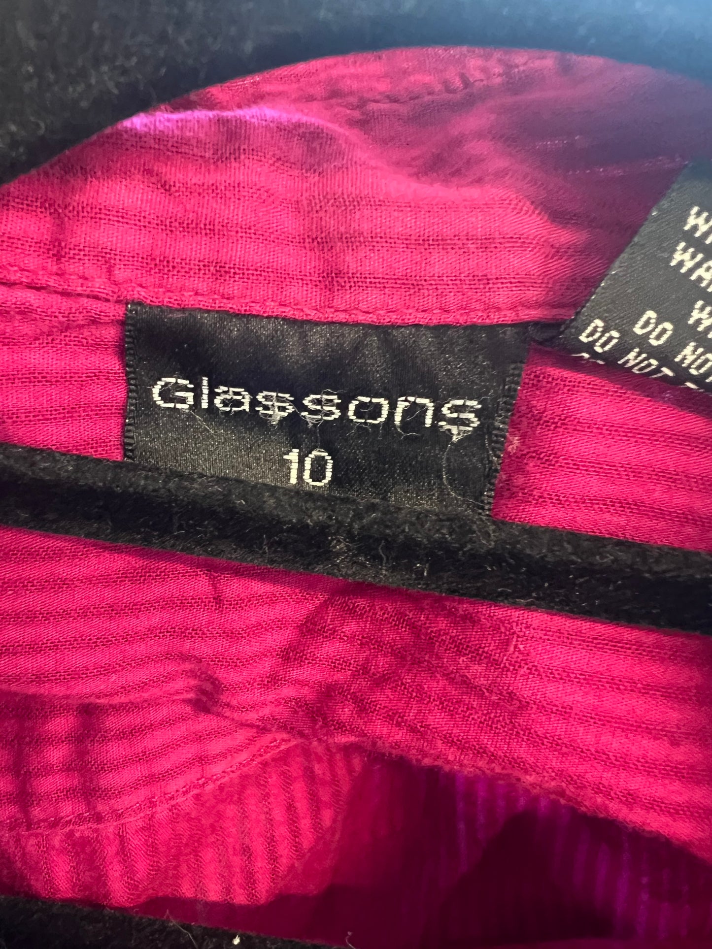 90S GLASSONS PINK SHIRT| 10