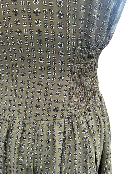 OLIVE GREEN DRESS | 14