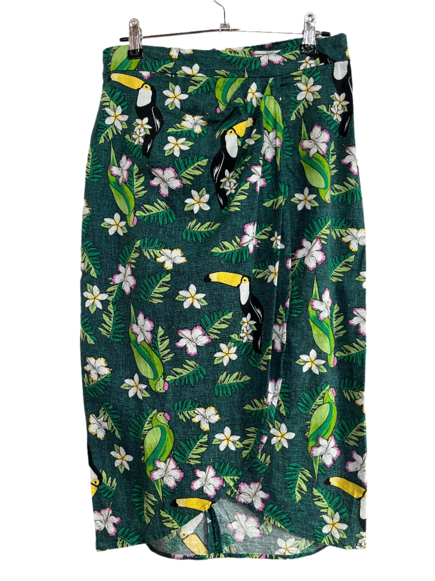 COLLECTIF - TOUCAN TROPICAL SKIRT sz 8