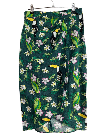 COLLECTIF - TOUCAN TROPICAL SKIRT sz 8