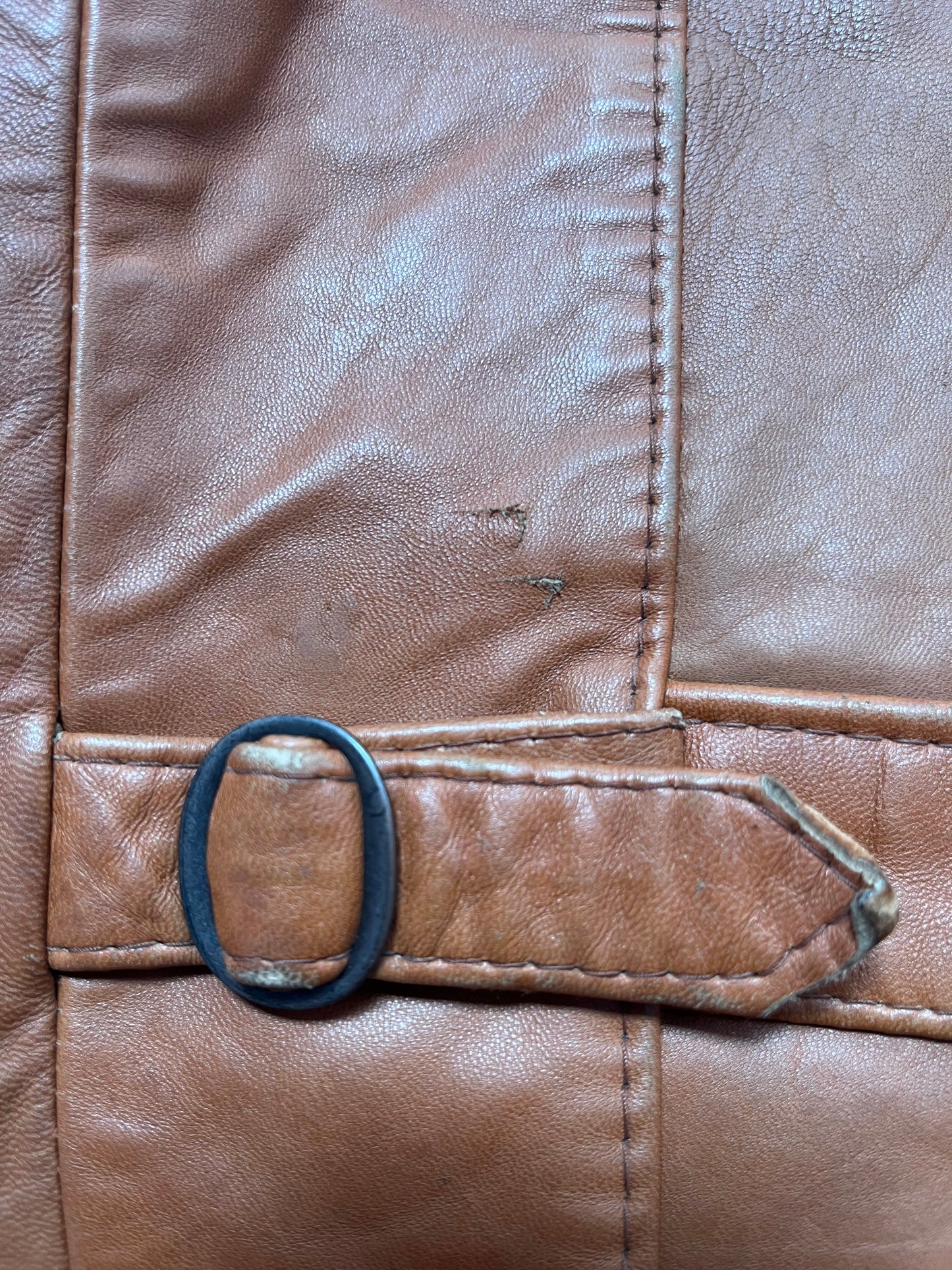 ROBINA 70s LEATHER JACKET SZ 38