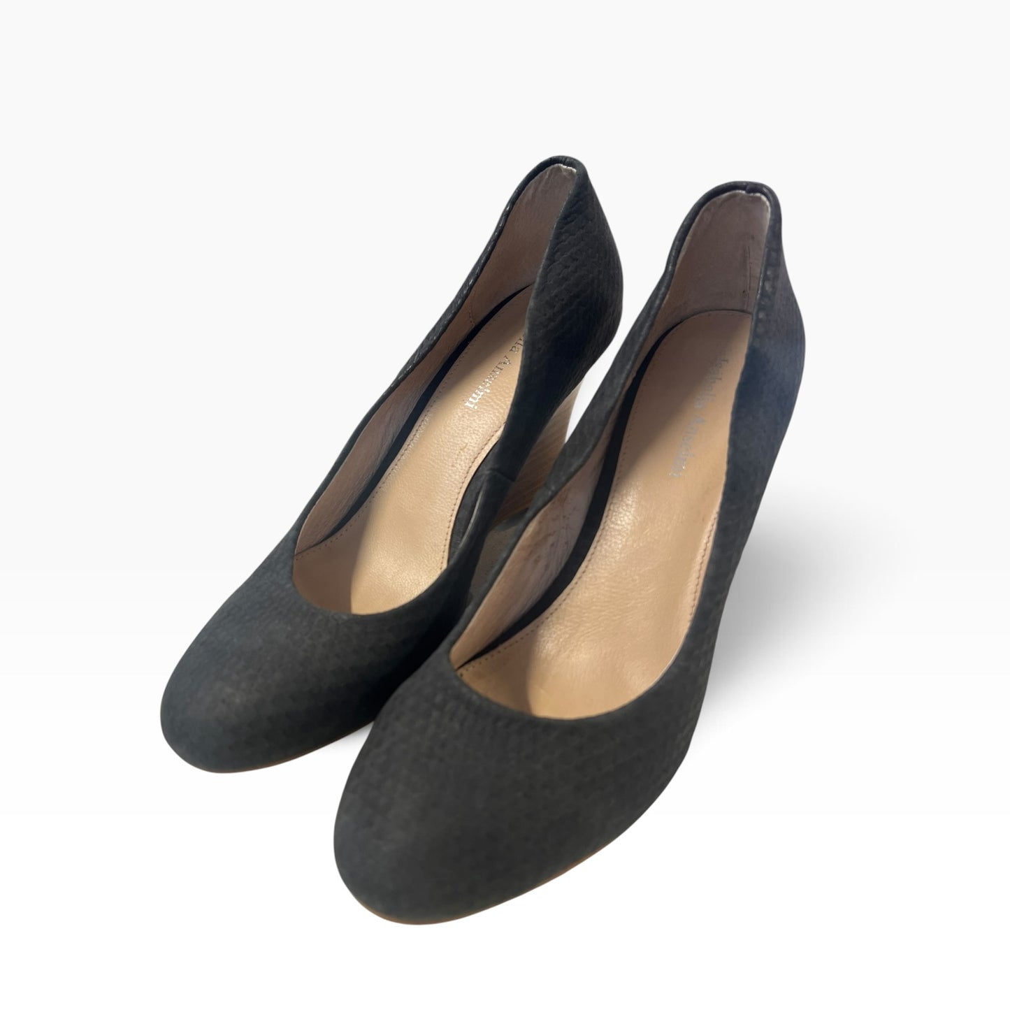 ISABELLA ASALEMI GREY WEDGES | 40/9