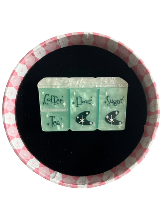 ERSTWILDER - ESSENTIAL INGREDIENTS BROOCH TEAL