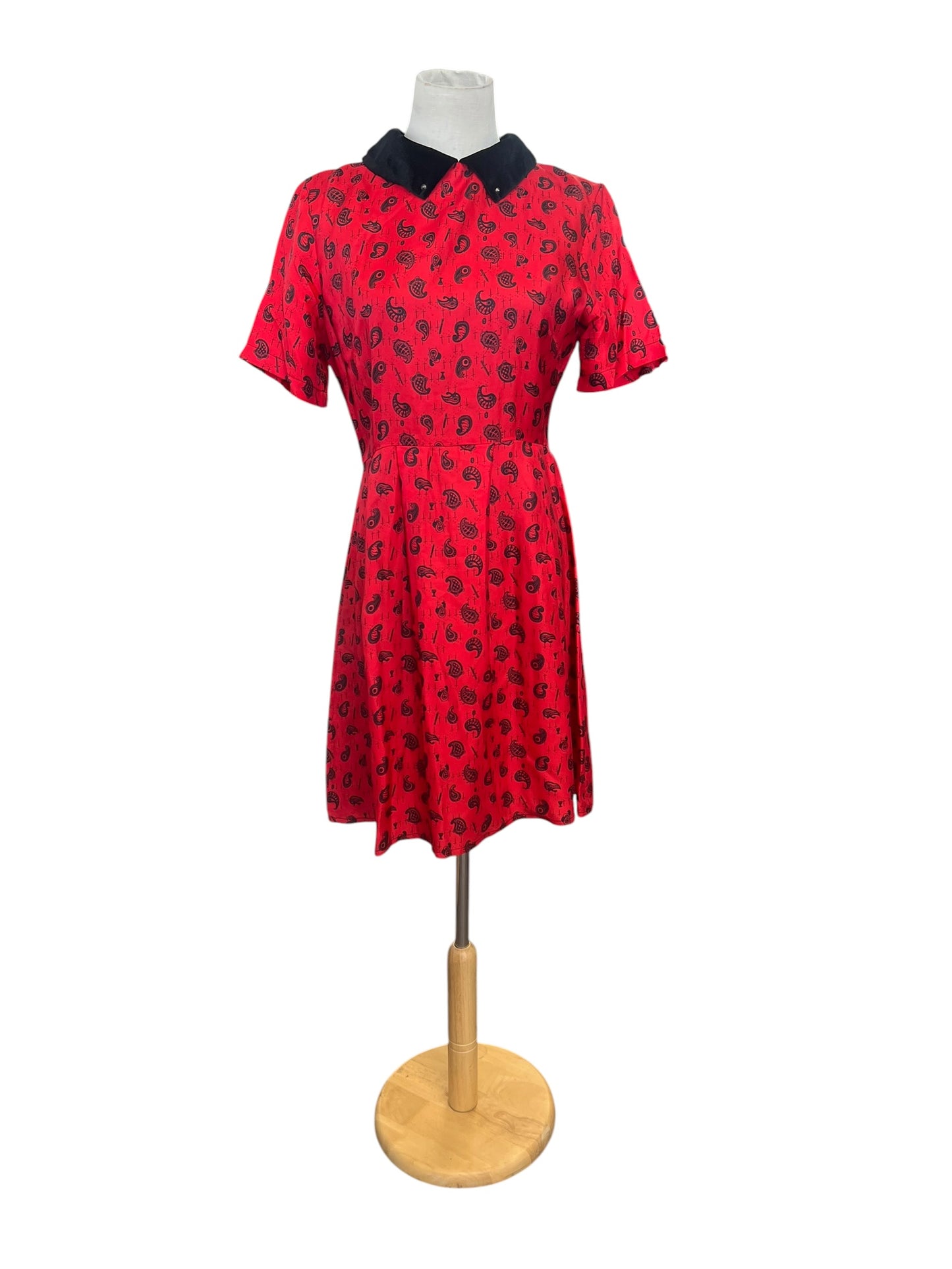 SGC RED AMOEBA DRESS | 8