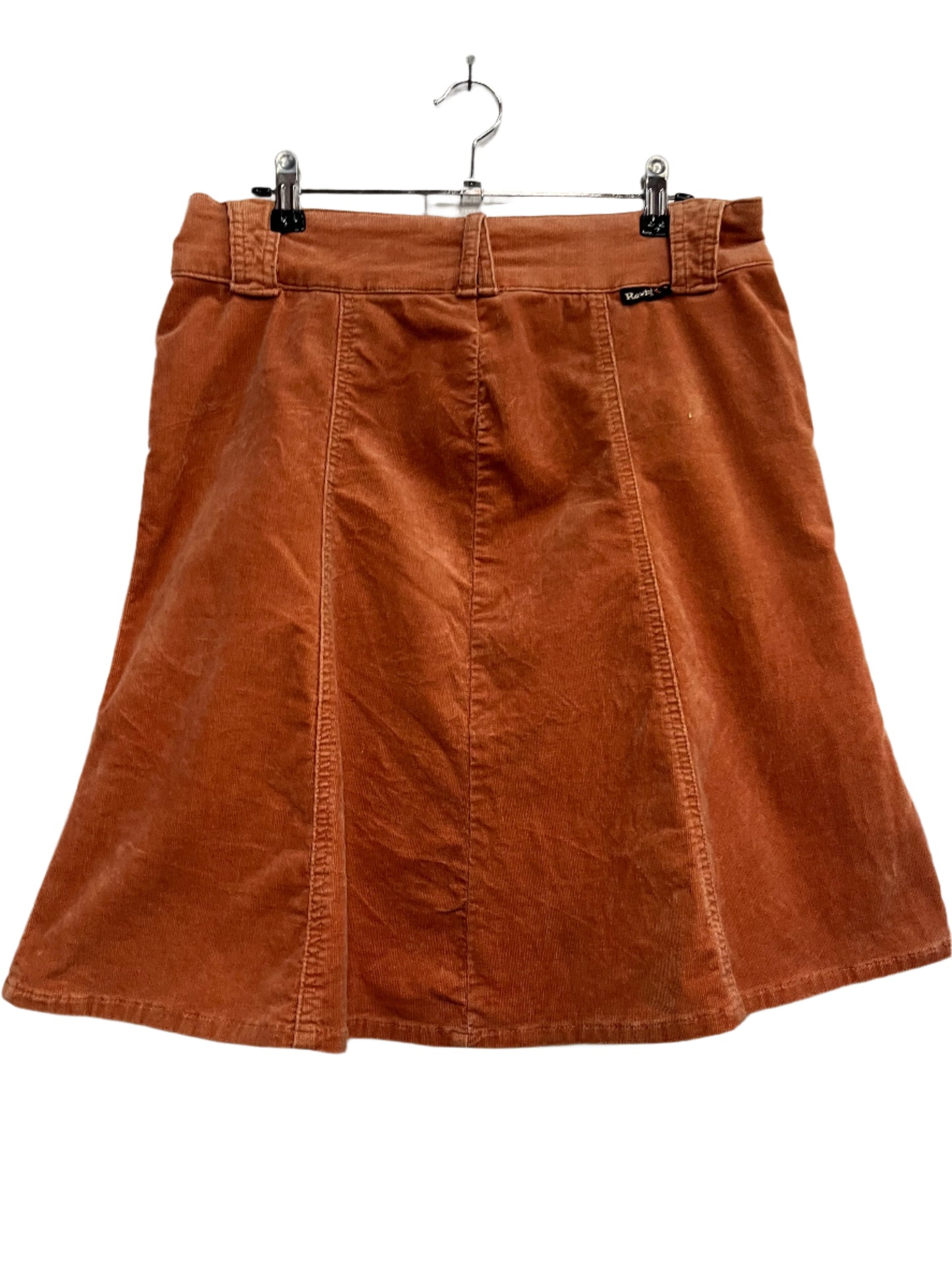 REWIND - ORANGE CORD SKIRT sz 10