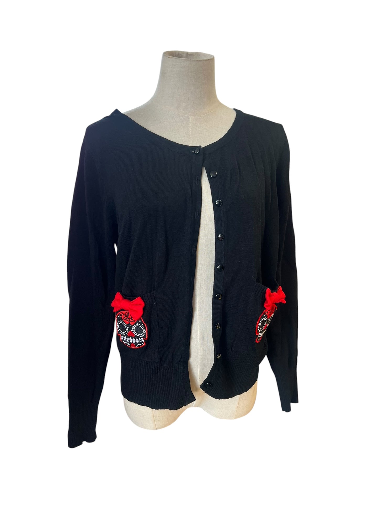 TOO FAST SKULL CARDIGAN | L