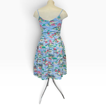 LAZY BONES LANDSCAPE DRESS | L