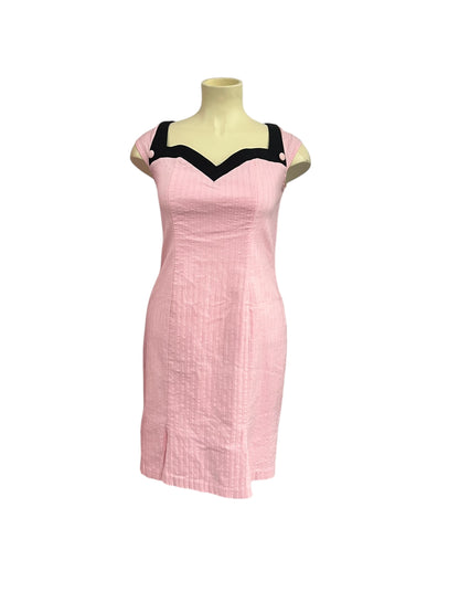 DIXIEFIELD PINK WIGGLE DRESS SZ 16
