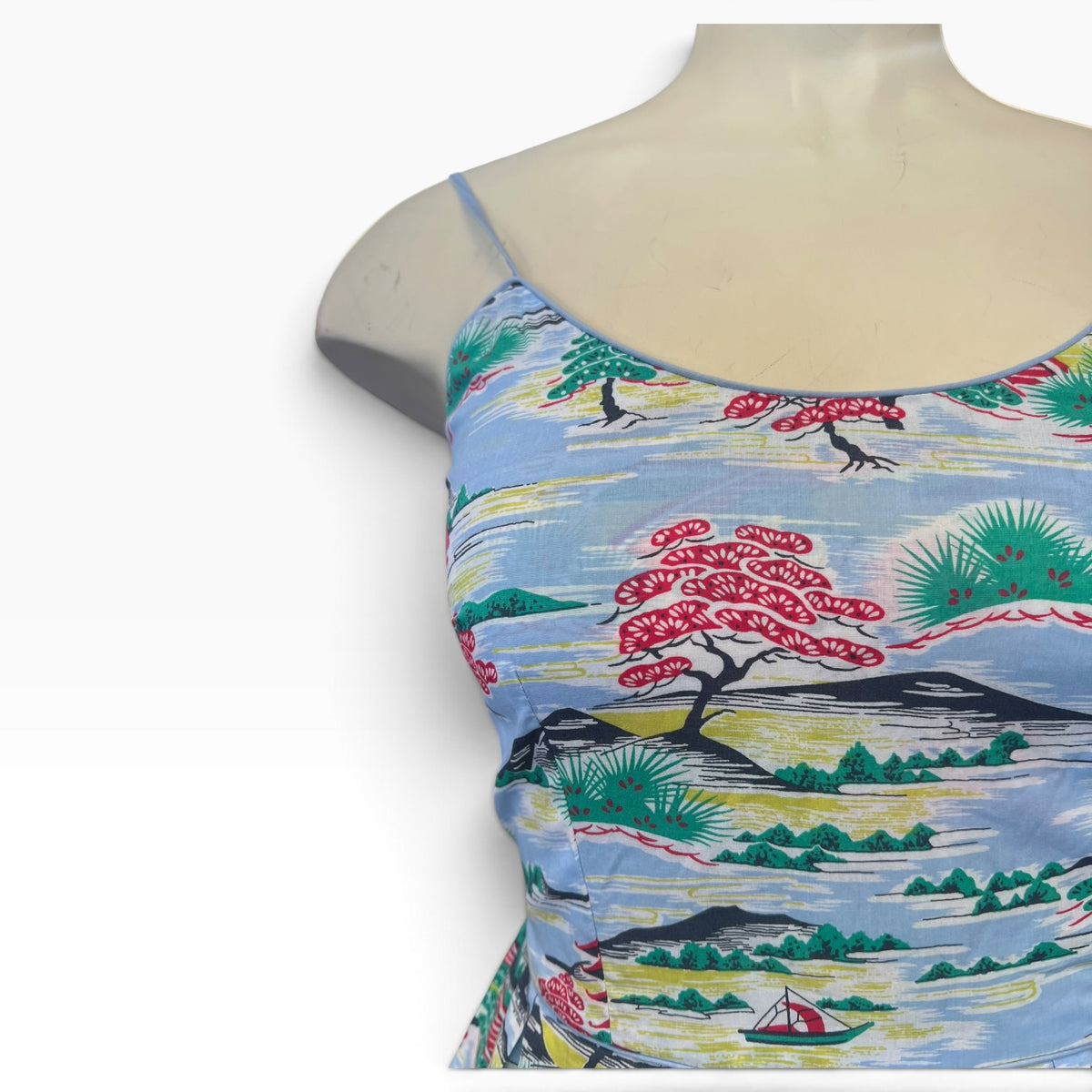 LAZY BONES LANDSCAPE DRESS | L