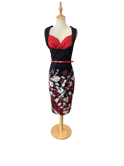 LINDY BOP BLACK ROSE DRESS | 10