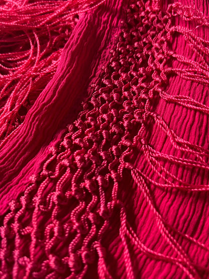 VINTAGE PINK PIANO SHAWL