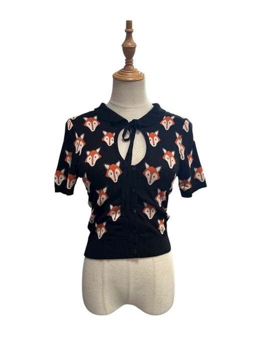 BLACK FOX CARDIGAN | 10