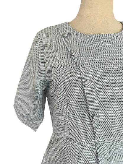 SHIBI BLUE 60S DRESS | 12