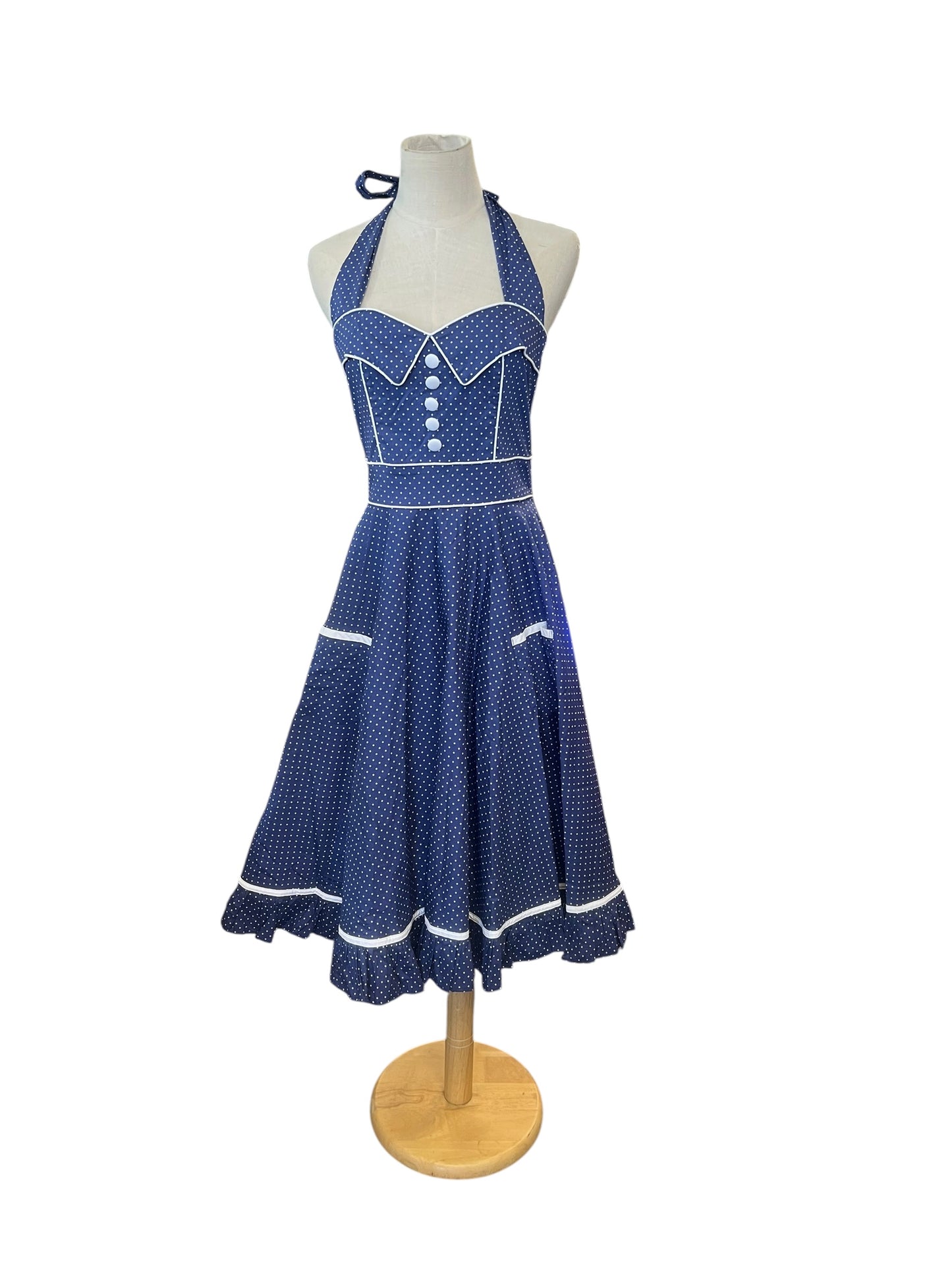 HELLBUNNY POLKADOT DRESS | 10