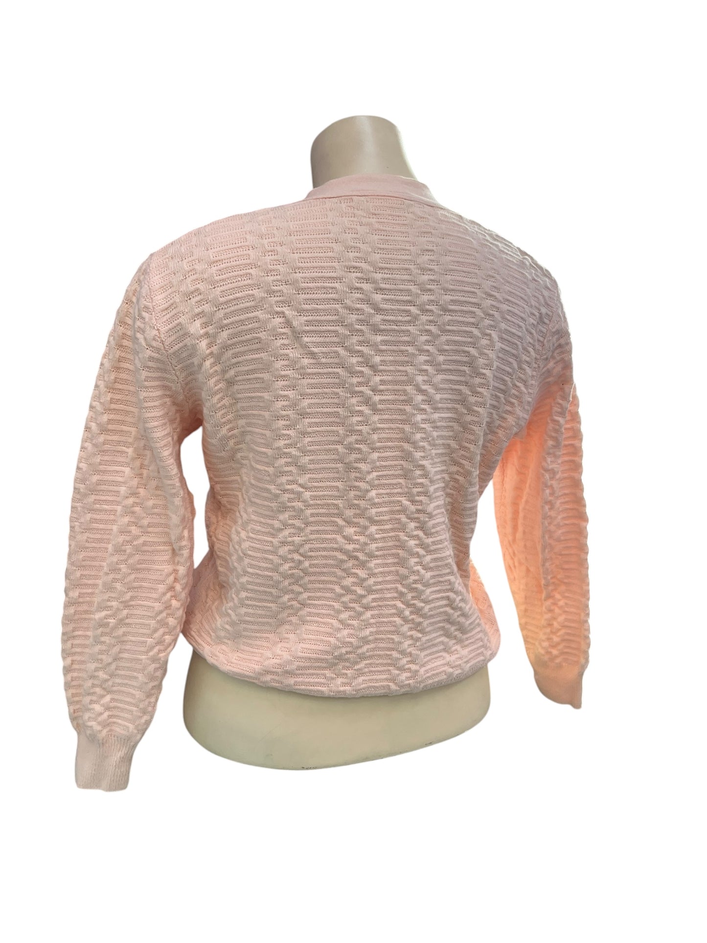 BARCLAY PEACH COTTON CARDIGAN | 16