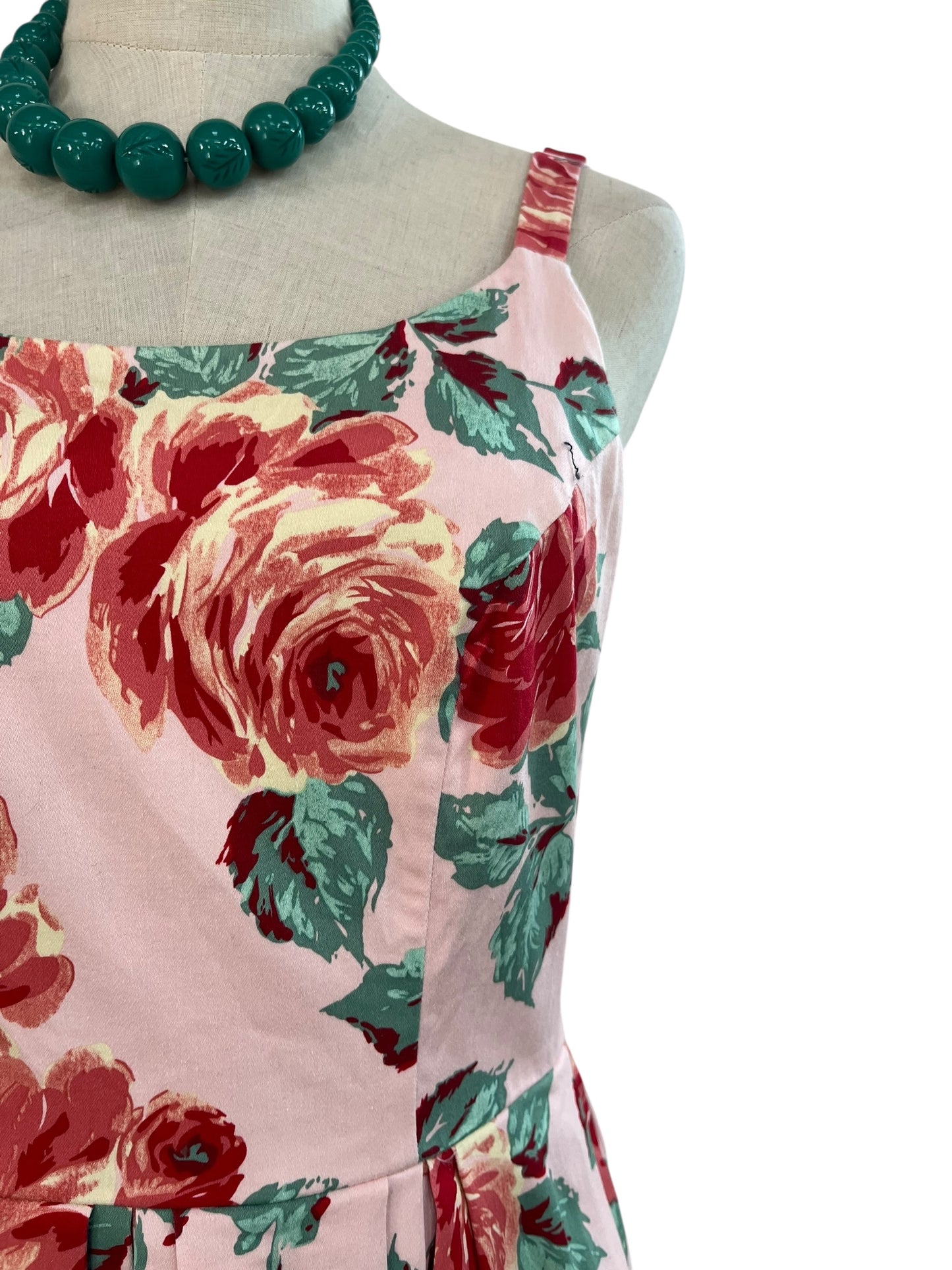 RETROSPECTD FIFI PINK ROSE DRESS | 10