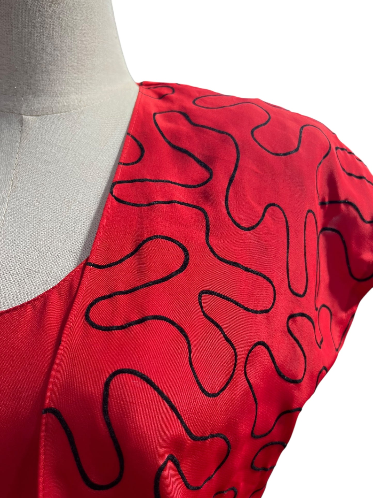 ARC RED PARTY DRESS | 10