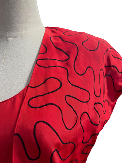 ARC RED PARTY DRESS | 10