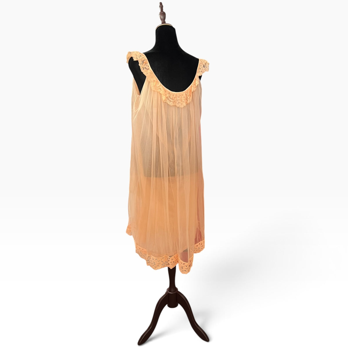 DREAMY APRICOT PEIGNOIR SET | 10/12