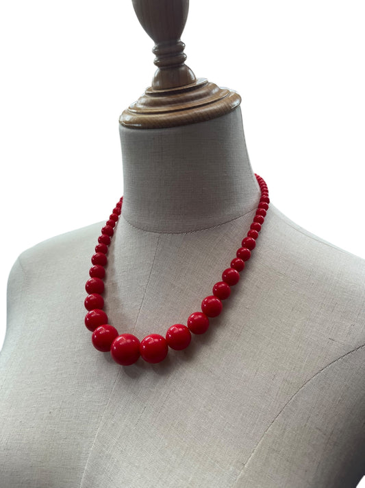 LARGE BUBBLEGUM BEADS