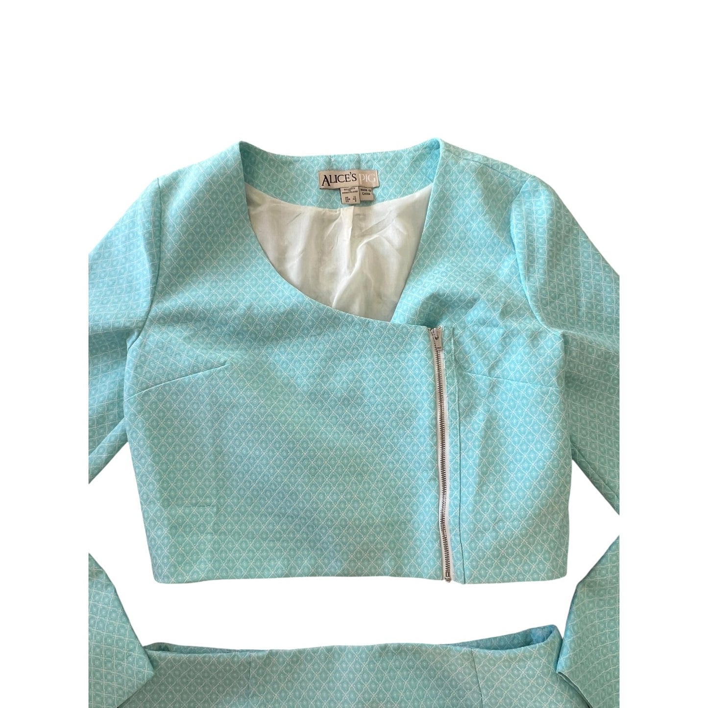 ALICES PIG BLUE SUIT | 12