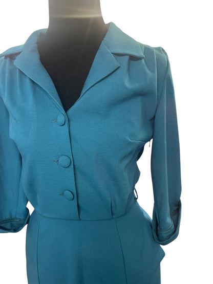ZOE VINE BLUE DRESS | 8