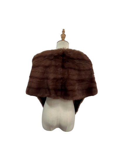 IAN GRANT  BROWN FUR STOLE
