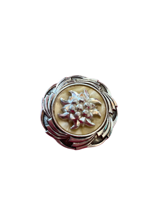 MOTHER OF PEARL SCARF CLIP