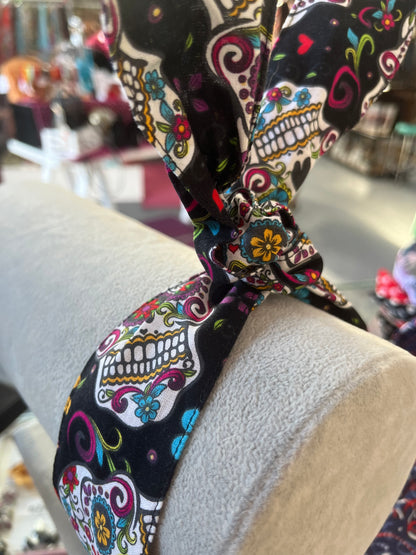 SUGAR SKULL WIRE HAIR BAND