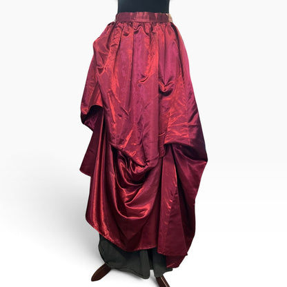 BURGUNDY STEAMPUNK SKIRT  | 10