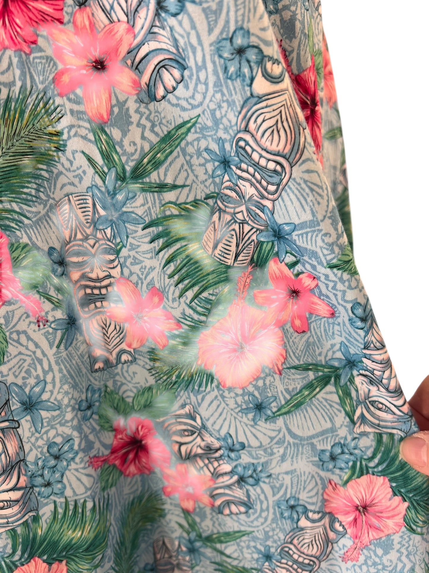 HOT TOPIC HAWAIIAN TIKI DRESS | S