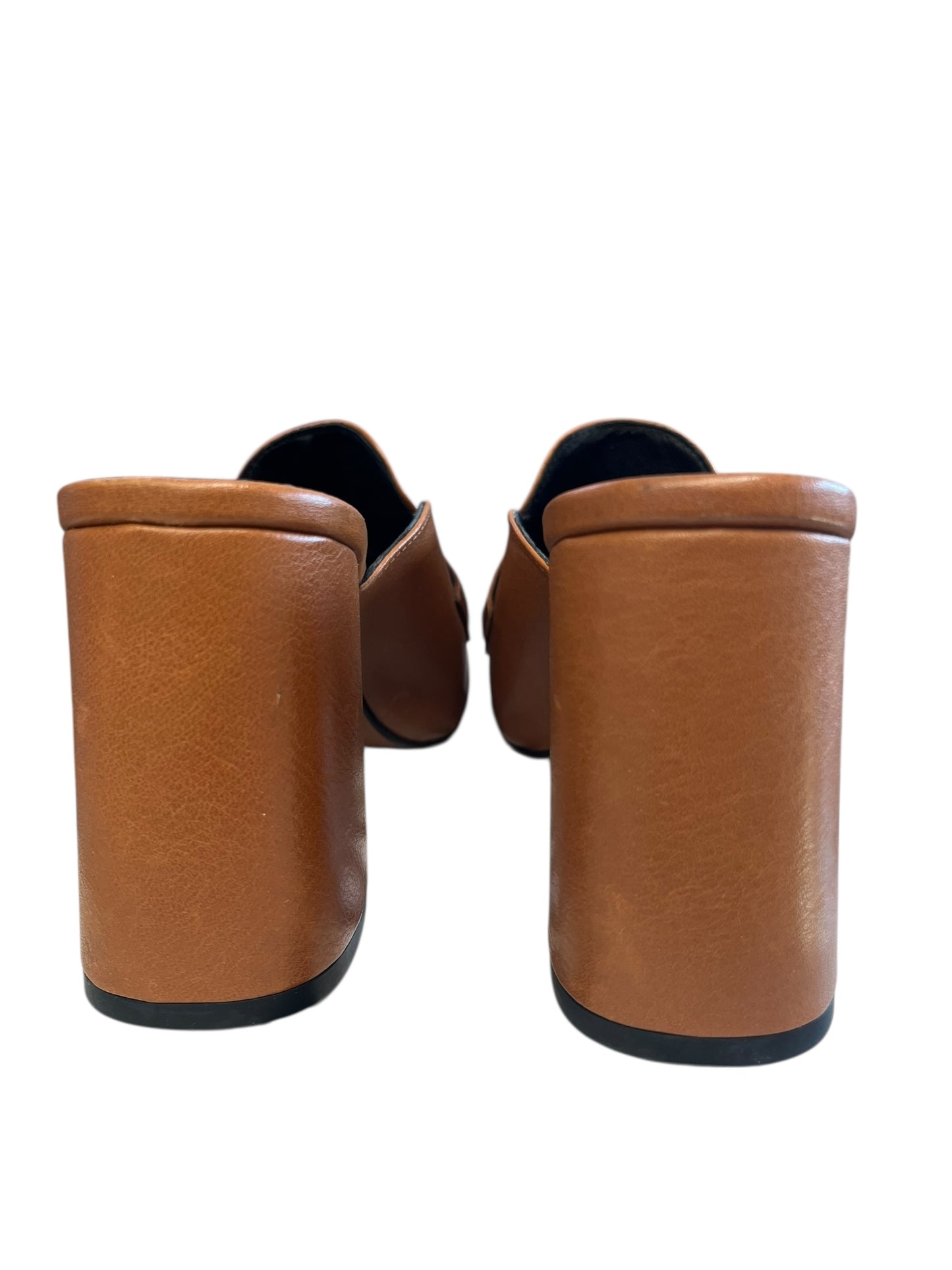 OKAS TAN MULES | 7
