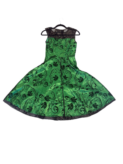 LINDY BOP GREEN ORGANZA DRESS | 8