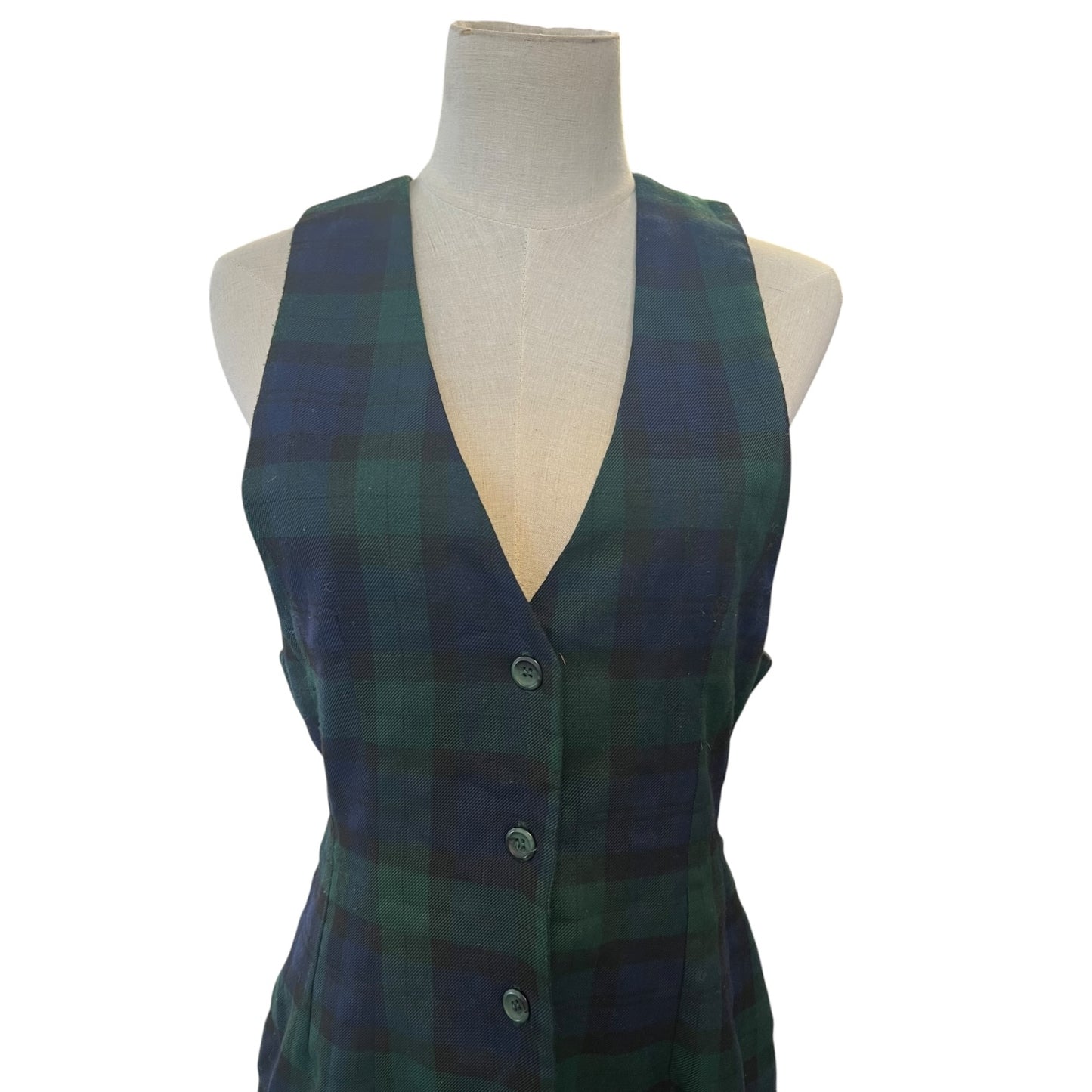 IQ GREEN TARTAN DRESS | 10