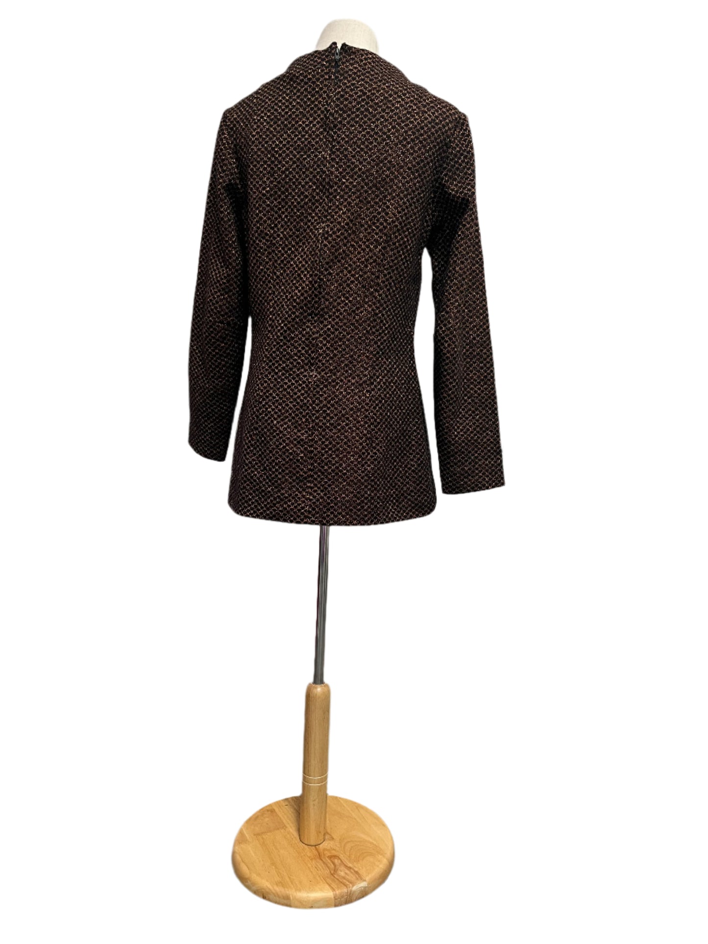 TRULY FAIR BRONZE LUREX 70s SET SZ 10