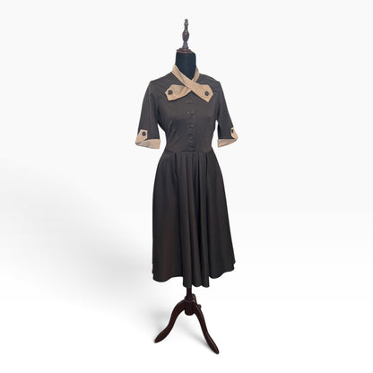 MISS CANDYFLOSS PINSTRIPE DRESS | S/10