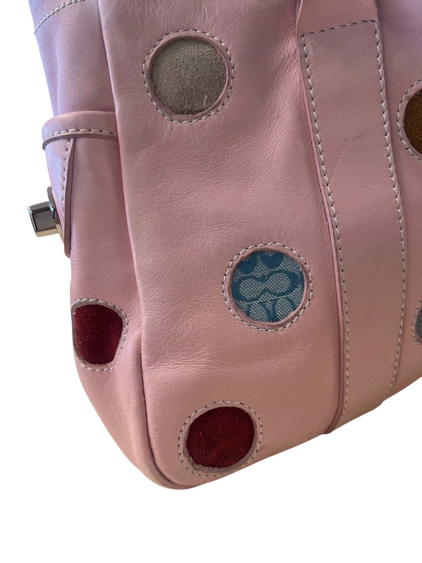 PINK COACH BAG