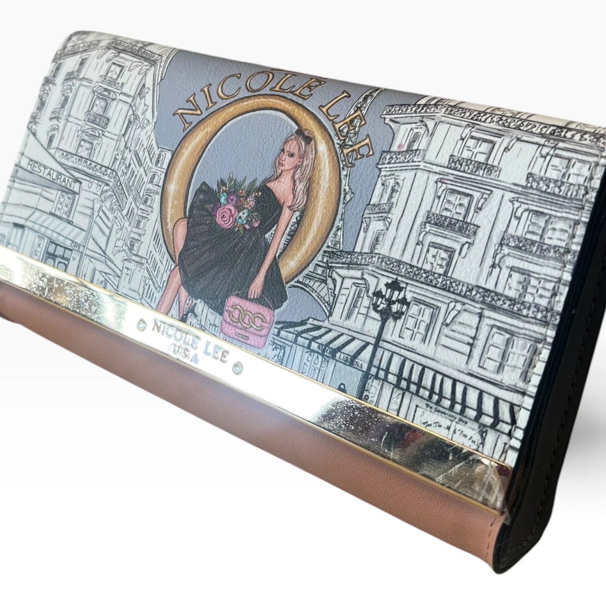 NICOLE LEE DREAMING THE CITY CLUTCH