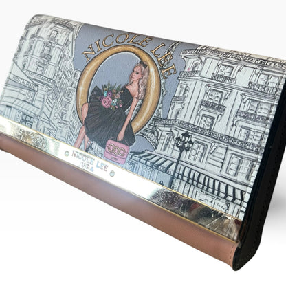 NICOLE LEE DREAMING THE CITY CLUTCH