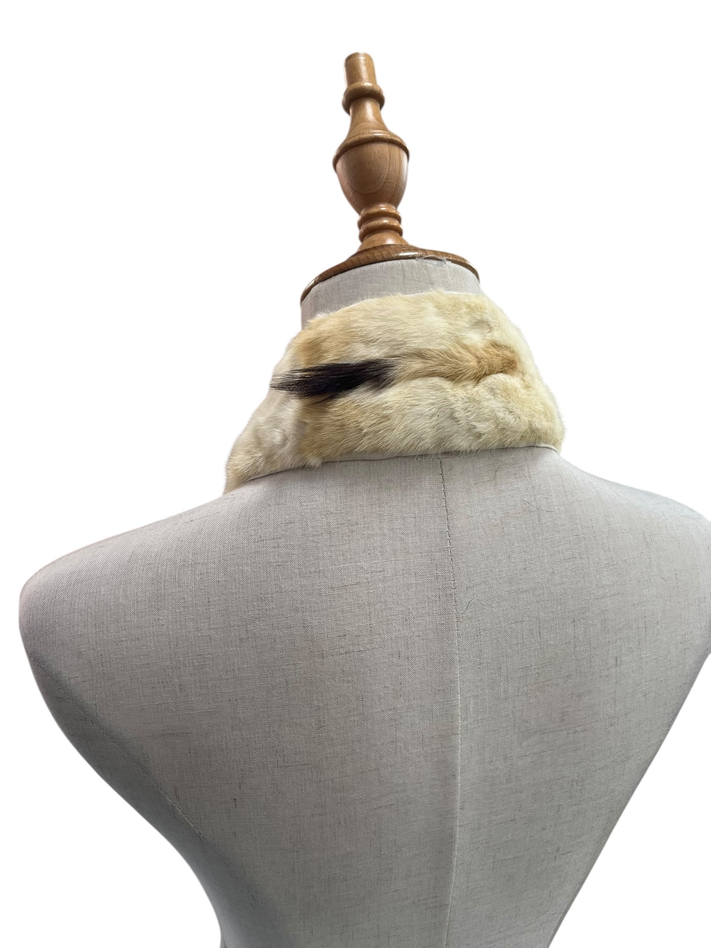 FERRET HEAD FUR STOLE