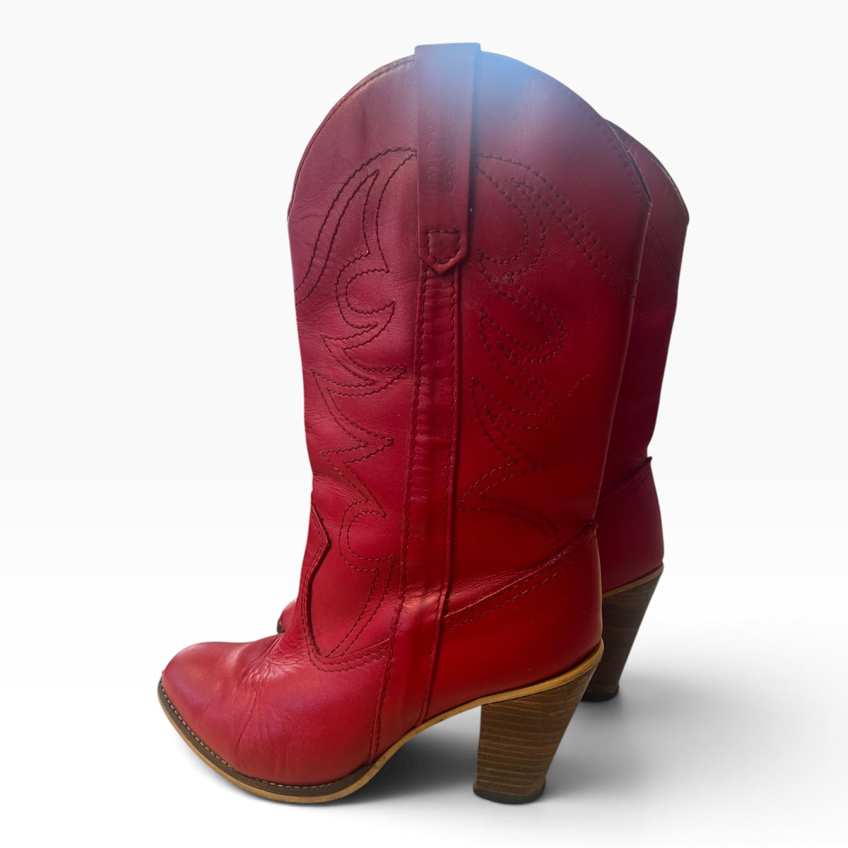 RED WESTERN BOOTS | 7