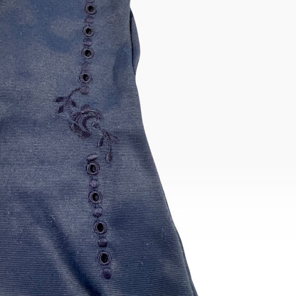 CHANCELLOR NAVY EMBROIDERED GLOVES | 7
